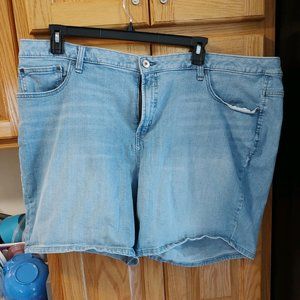 Rebel Blue Jean Shorts 24W